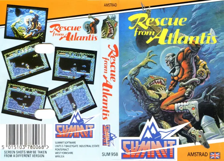 Rescue from Atlantis (Amstrad CPC)