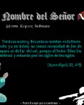 En el Nombre del Señor