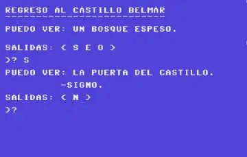 Return to Belmar's Castle