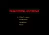 Paranormal Outbreak
